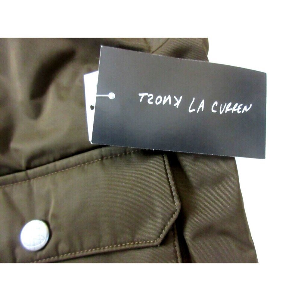 Vans x Curren x Knost Women's Full Zipper Bomber Jacket Demitasse Brown NWT - Picture 6 of 6